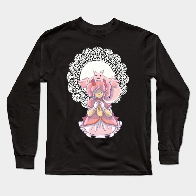 madoka Long Sleeve T-Shirt by inkpocket